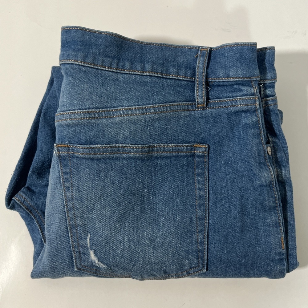 Ann Taylor Loft Women's 32 The Kick Crop Jeans Made And Loved